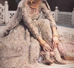 Simple Wedding Dress Pakistani