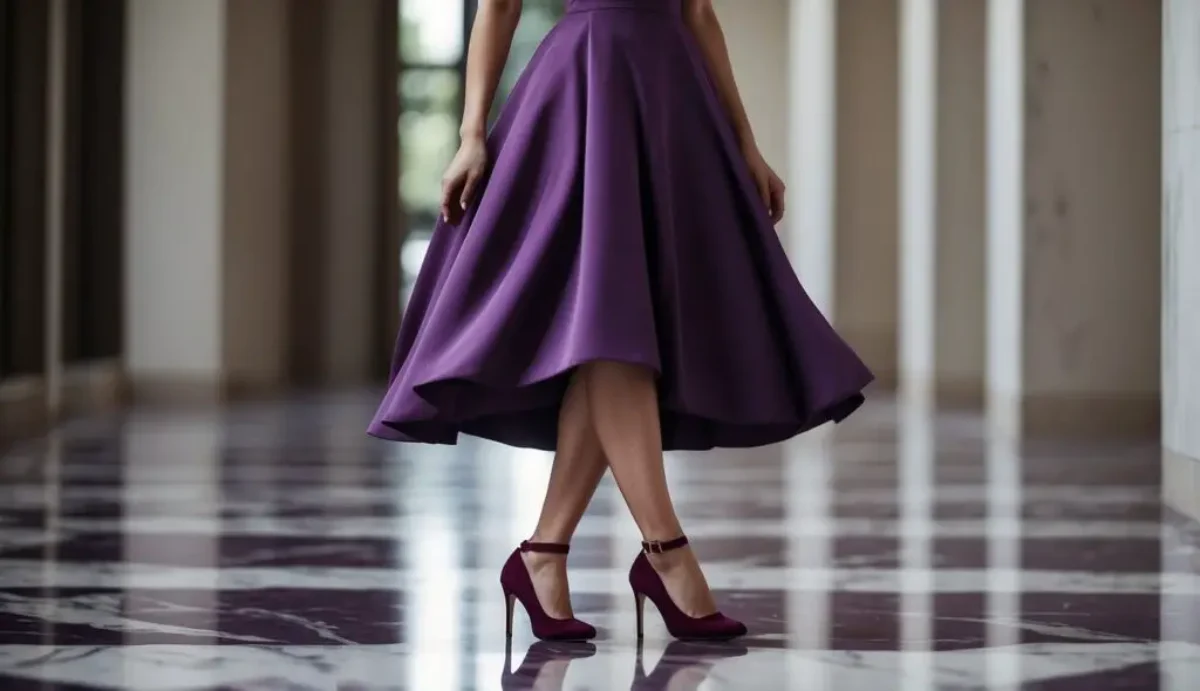 What Color Shoes to Wear with a Purple Dress - Pakistan Fashion Updates