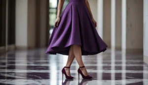 What Color Shoes to Wear with a Purple Dress