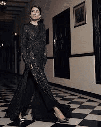 Pakistani Designer Dresses in Black