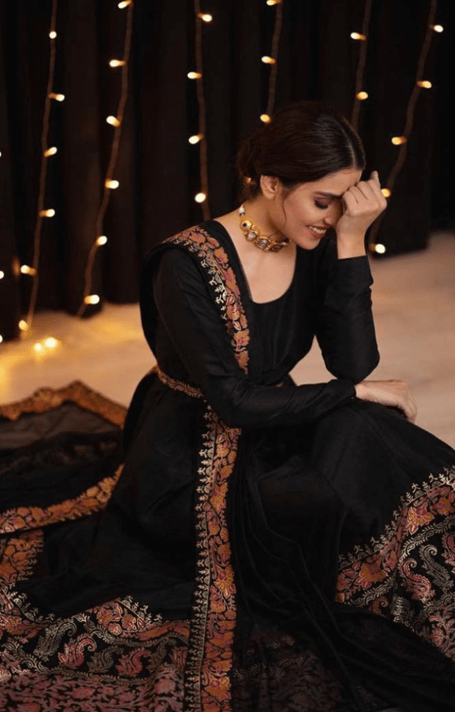 Pakistani Designer Dresses in Black